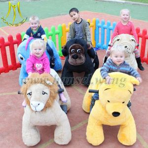 China Hansel battery operated electric 4 wheel bike animal on sale