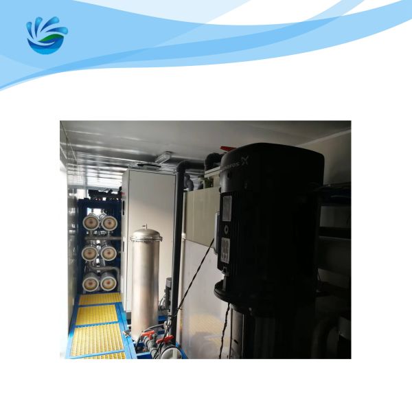 Buy Mobile Drinking Water RO Water Treatment Plant In Container at wholesale prices