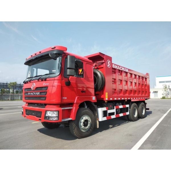 SHACMAN 12Wheels Tipper Truck F3000 6x4 400Hp Euro II Red 0