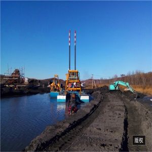 River Dredging 22" Suction Dredge Pump 14m Sand Dredging
