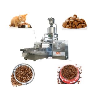 Automatic Professional Dog Food Extruder 3-5 Worker Operation