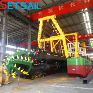 Quality 5mm-20mm Front Plate Cutter Suction Dredge Machine for River and Lake Dredge Equipment for sale