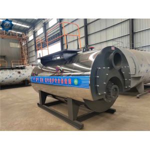 China 2 Ton Horizontal Gas Diesel Oil Lpg Fuel Fired Steam Boiler For Vegetable Oil Refining on sale