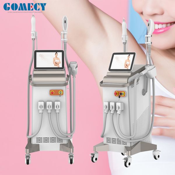 Multifunctional Diode Laser Nd Yag Tattoo Removal laser IPL Super Hair Removal 4 IN 1