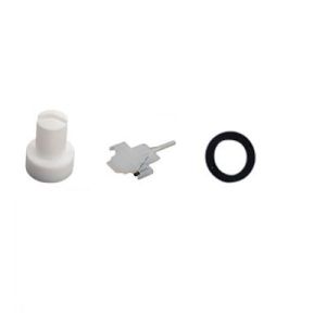 High Resistance 319350 Flat Jet Nozzle Set PTFE Material For PG1 Powder Gun