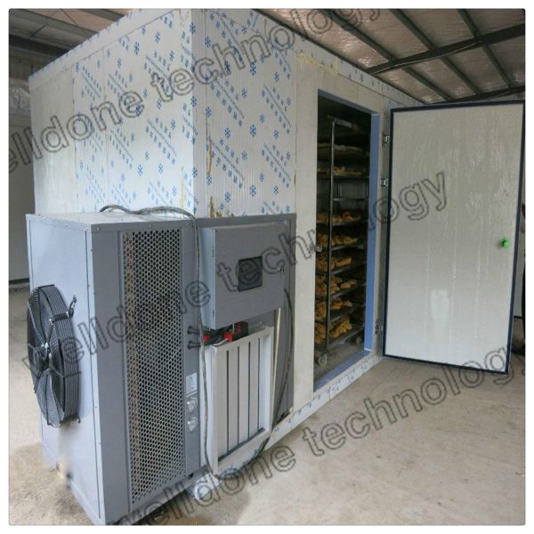 Gumbo / Pepper / Mushroom Tray Drying Oven , Dryer Machine Heat Pump