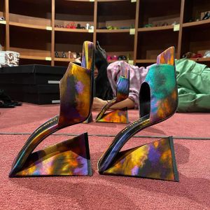 Geometric ODM Women High Heeled Shoes