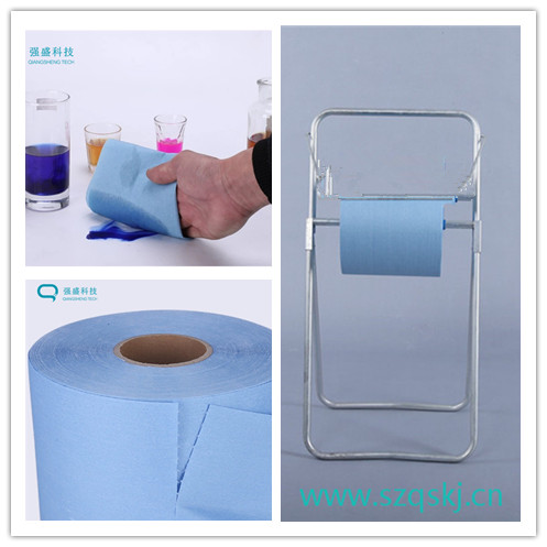 Dust Free Cloth Absorbent 25×37CM Industrial Wipe Roll