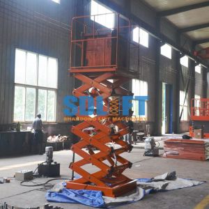 1 Tonne 3m Stationary Hydraulic Scissor Lift With Ce