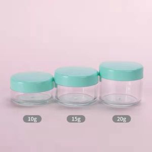 Sub-Packaging Small Round 50g Plastic Cosmetic Jar Travel Sub-Bottling Cream Jar