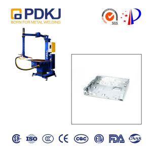 China Platform Type Intermediate-frequency Inverter Seamless Spot Welding Machine for Welding of galvanized sheet case shell on sale