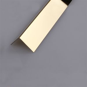 SS 201 304 stainless steel straight edge trim for protecting wall and decorative