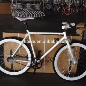 Quality Single Speed Bicycle 700c Fixie Bike with KMC Chain and Gross Weight 13kg for sale