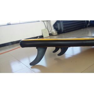 Portable Inflatable Racing Touring board For Single Person 3 x 0.72m yellow