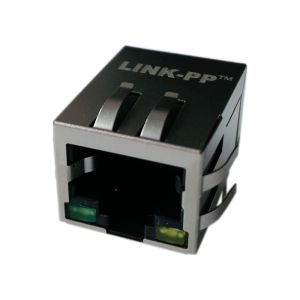 Quality XFATM11P-CAxu1-4MS RJ45 Modular Jack 10/100Mbps Ethernet Connector for sale