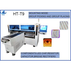 pick and place machine with higher precision and mounting for roll to roll soft