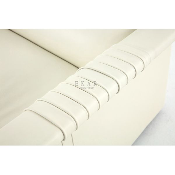 Contemporary Couch Set 8 Seater Modern Leather Sofa