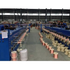 300mpm 24H Wire Annealing Machine , Durable Copper Tubular Annealing Machine