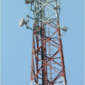 4 Legged Galvanized Steel Lattice Cell Phone Tower