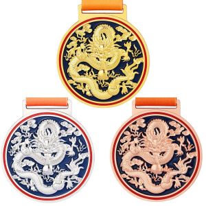 Custom Sports Medals 20-80mm Gold Plated Zinc Alloy