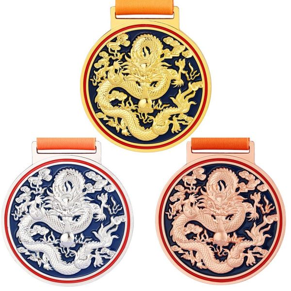 Buy Custom Sports Medals 20-80mm Gold Plated Zinc Alloy at wholesale prices