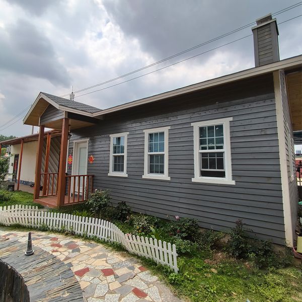 Buy Laminated Glass 3mm Thickness UPVC Single Hung Window Windproof Easy To Clean at wholesale prices