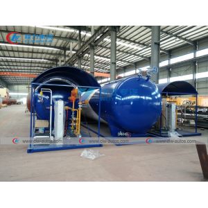 50m3 LPG Cylinder Filling Station With Two Pumps And Two Filling Scales