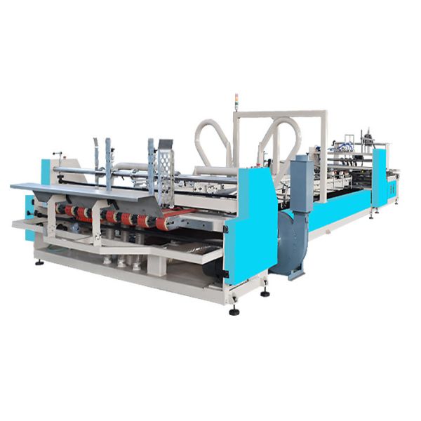 Full Automatic Electric 10kw Carton Folder Gluer Machine