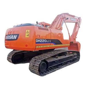 Used Doosan DH220-7 Excavator in Good Condition Made in Korea 22 Ton Crawler