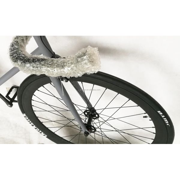 700C Double Wall 45MM Aluminum Rim Thickslick WTB Smooth Tire Bearing BB Set OEM Single Speed Fixie Gear Bicycle