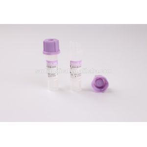 China K2EDTA Medical Micro Blood Collection Tube 8x45mm 0.5ml on sale