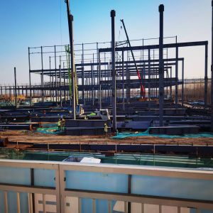 Fabrication Prefabricated Steel Structure Building Modern Design Eco-friendly