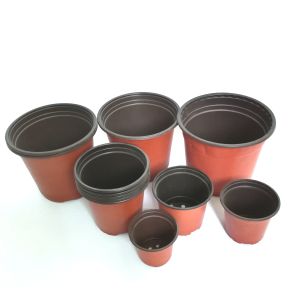 Outdoor Cheap Plastic Garden Bulk Flower Pots Wholesale