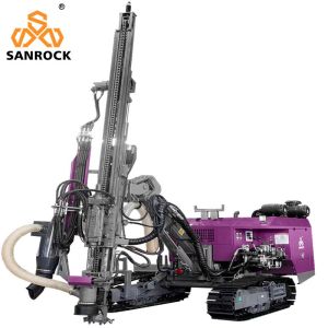 Top Hammer Hydraulic Drilling Rig Mining Drilling Rig Rock Borehole Drilling