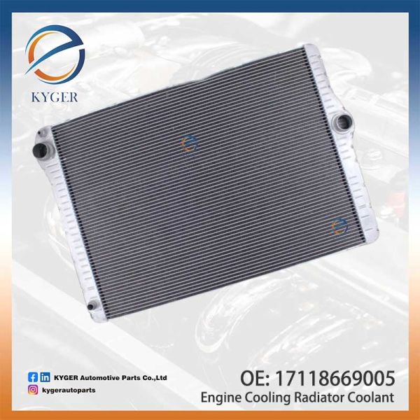 Engine Cooling Radiator Coolant 17118669005 17118615994 17118662853 17118669005