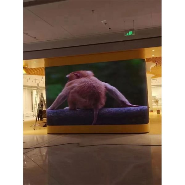 Ultra-Thin Flexible Led Screen Panel Outdoor P1.8 P2 S Shaped