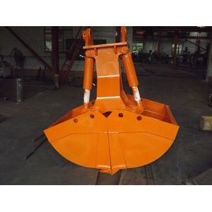 Customized Hydraulic Clamshell Bucket 100t Excavator Rotating Clamshell Grab