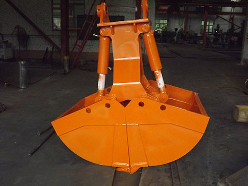 Customized Capacity Hydraulic Rotating 55Ton Excavator Attachment with QC