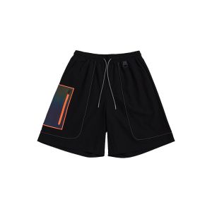 Spring Summer Personalized Casual Suit Dark Laser Reflective Large Pocket