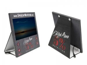 Quality Cardboard counter display with 7 inch LCD screen, cardboard countertop display, POP up cardboard display stand for sale