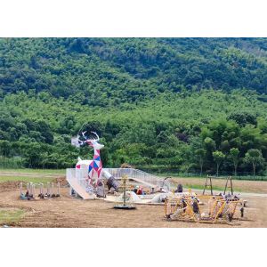 Deer Theme Children'S Kids Outdoor Playground Equipment Climbing
