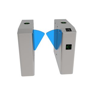 Fast Flap Barrier IP44 Speed Gate Turnstile With Face Recognition