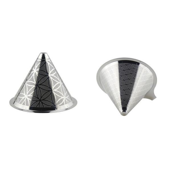 Pour Over Stainless Steel Coffee Dripper For Coffee Carafes , 2 Cups Capacity