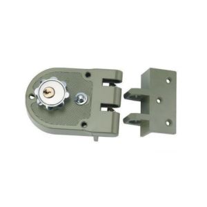 Brass Cylinder Rim Lock Anti-Theft Middle Night Latch 2.5 Inch