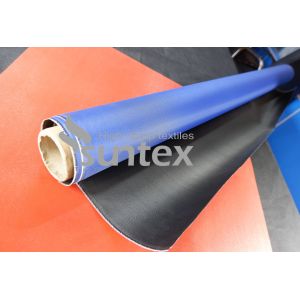 Fiberglass Fabric with Polyurethane Coating Twill Woven PU Coated Fiberglass