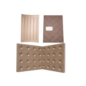 Rectangle Industrial Fireplace Insulation Board Durable High Temperature