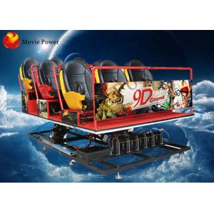 Customizable 7D Cinema Theater Equipment 6 People Interactive Somatosensory