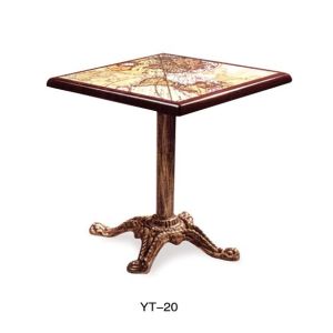 Modern furniture metal iron table base in carteen  (YT-17)