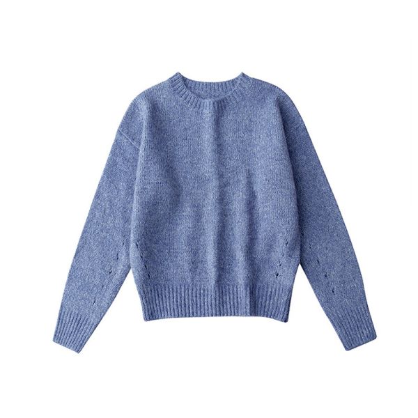 Buy OEM ODM Warm Round Neck Pullover Sweaters at wholesale prices