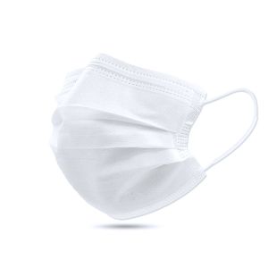 Breathable Earloop Non Woven Meltblown 3 Layer Mask